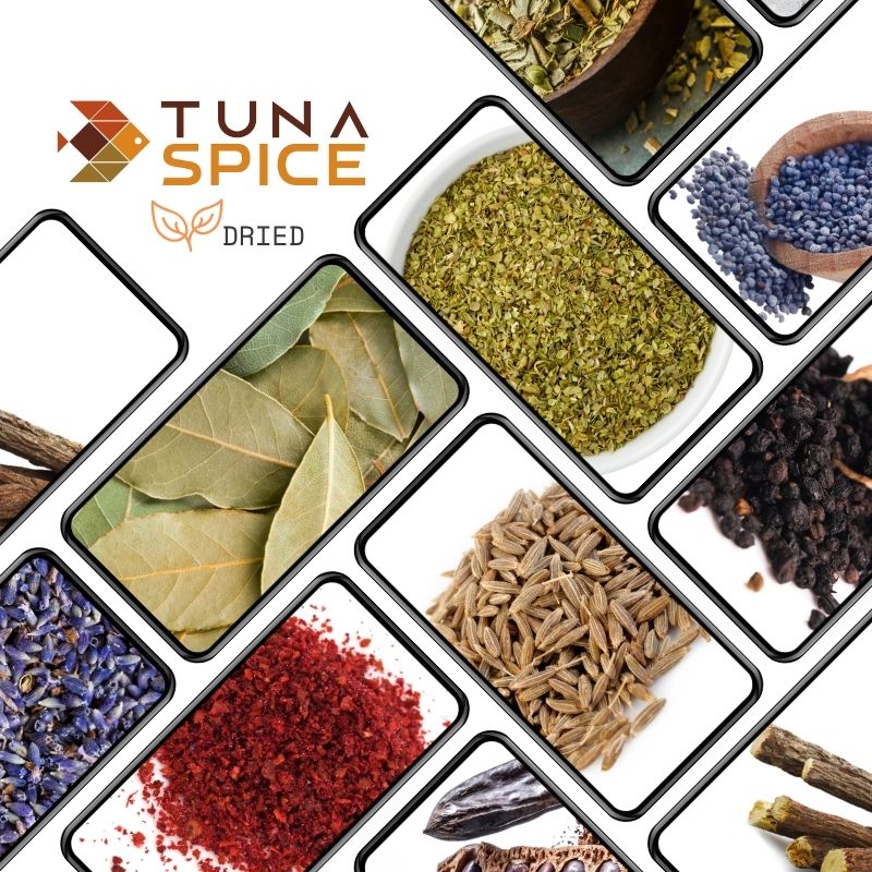 Tuna Spice dried herb and spice range — Oregano Turkey, Turkish origin